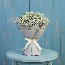Букет цветов из:  Гипсофила в Клишино