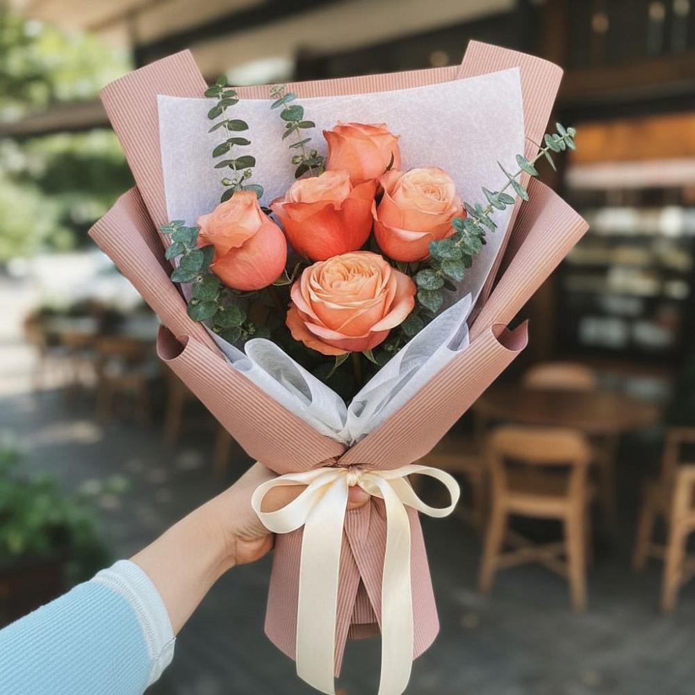 Букет цветов из: Розы в Клишино