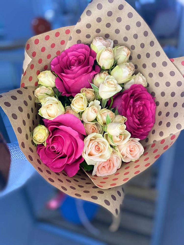 Букет цветов из: Розы в Клишино