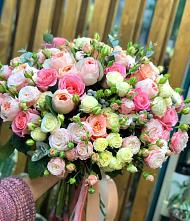 Букет цветов из:  Розы #REPLACE_PRED# Клишино