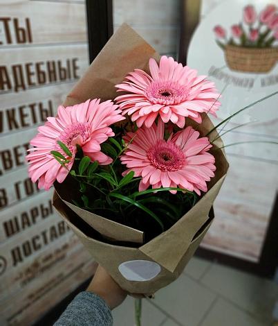 Букет цветов из: Герберы в Клишино