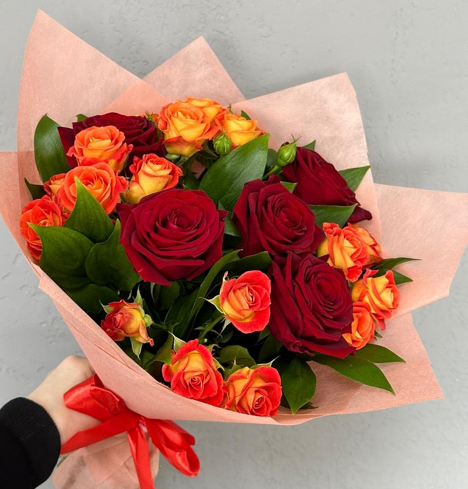 Букет Любовь и восторг в Клишино