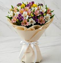 Букет цветов из:  Альстромерии в Клишино