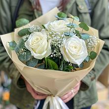 Букет цветов из:  Розы #REPLACE_PRED# Клишино