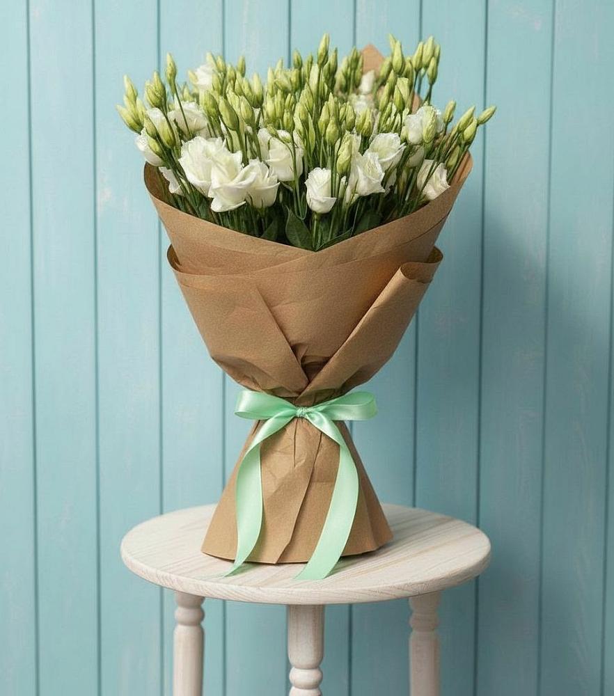 Букет цветов из: Лизиантусы в Клишино