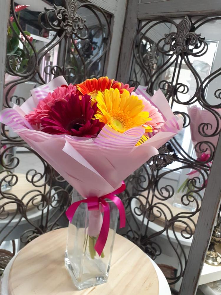 Букет цветов из: Герберы в Клишино