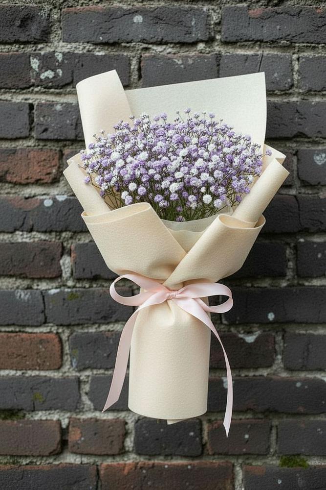 Букет цветов из: Гипсофила в Клишино