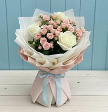 Букет цветов из:  Розы в Клишино