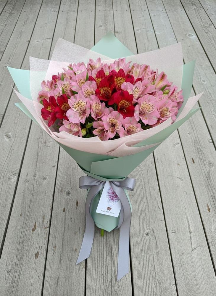Букет цветов из: Альстромерии в Клишино