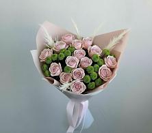 Букет цветов из:  Розы и Хризантемы #REPLACE_PRED# Клишино