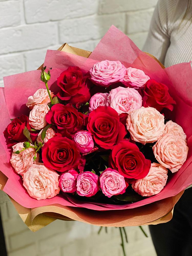 Букет цветов из: Розы в Клишино