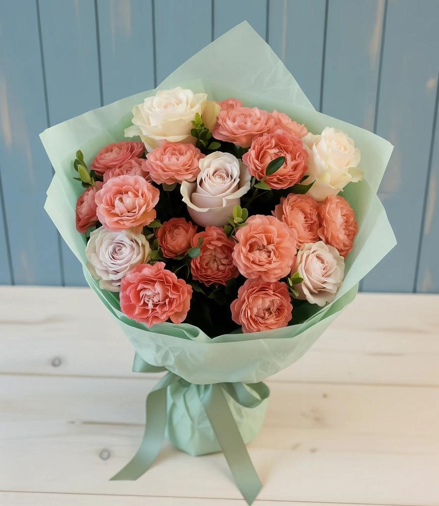 Букет цветов из: Розы в Клишино