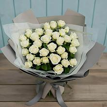 Букет Белоснежная нежность в Клишино
