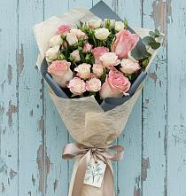 Букет цветов из:  Розы в Клишино
