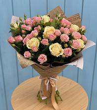 Букет цветов из:  Розы в Клишино