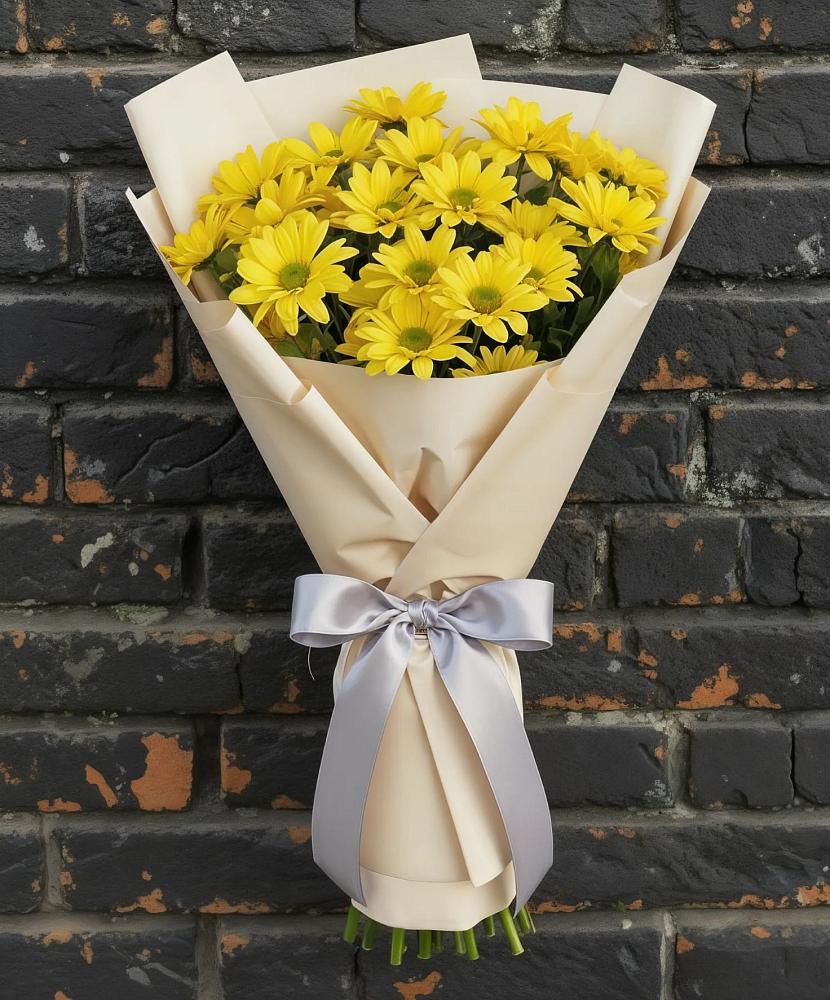 Букет цветов из: Хризантемы в Клишино