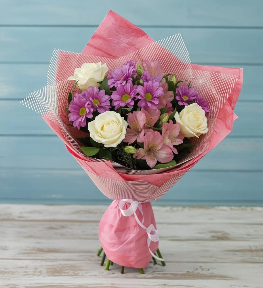 Букет цветов из: Герберы в Клишино