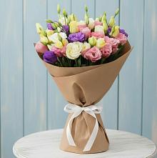 Букет цветов из:  Лизиантусы в Клишино